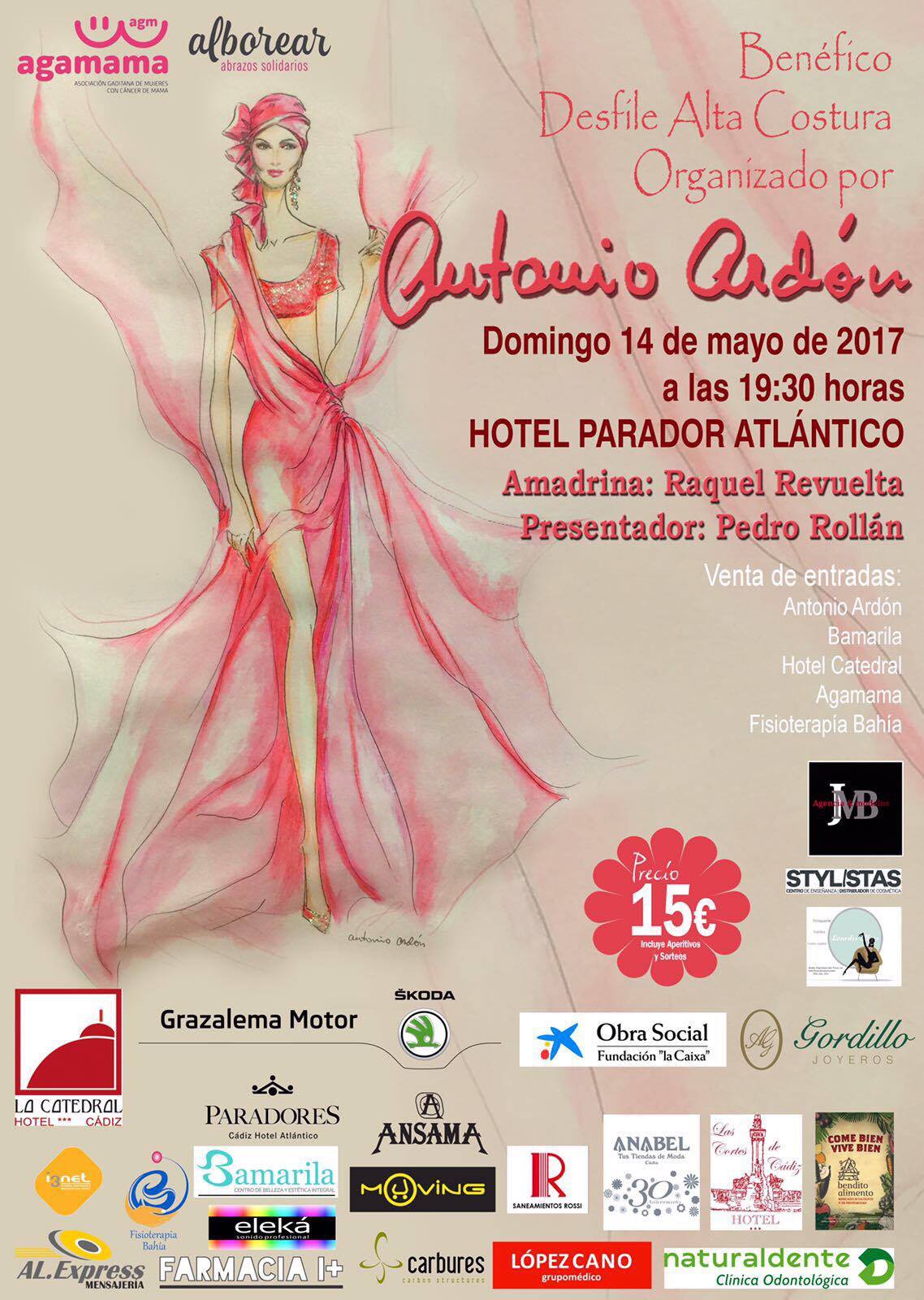 DESFILE DE ALTA COSTURA DE ANTONIO ARDÓN Hospital Cádiz, Clínica Digestiva